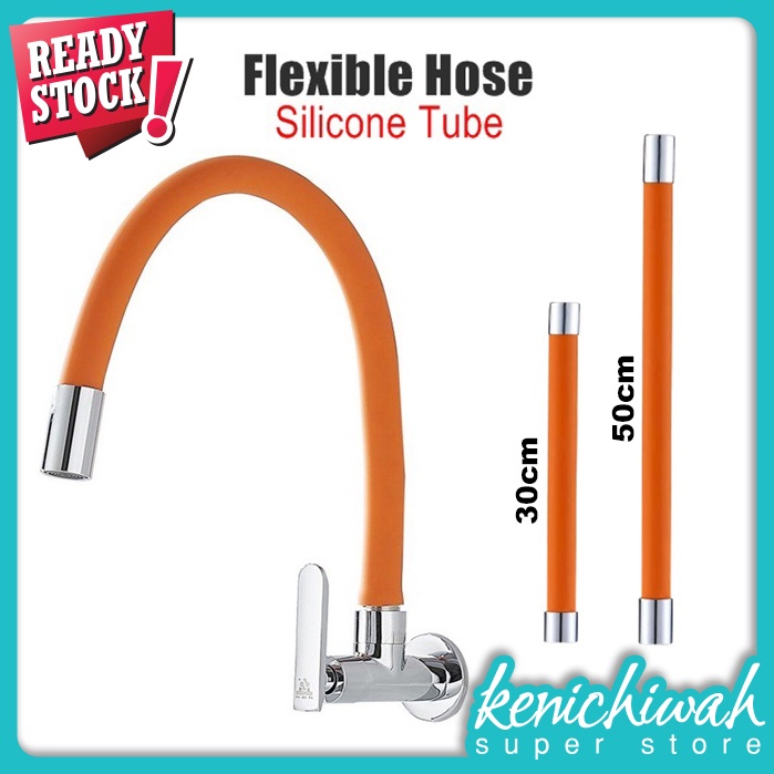 Flexible Hose Silicone Tube Kitchen Faucet Accessories Universal