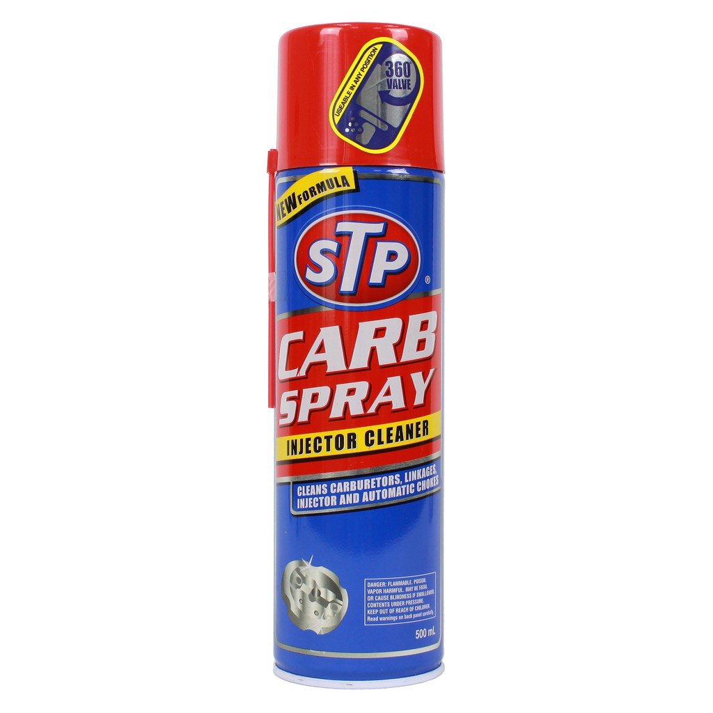 STP Carburetor Spray / Injector Cleaner / Throttle Body Cleaner (500ML ...