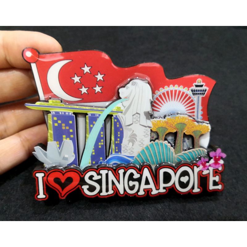 3D Wooden Fridge SINGAPORE, AUSTRALIA , TAJ MAHAL INDIA & THAILAND HONG KONG Fridge