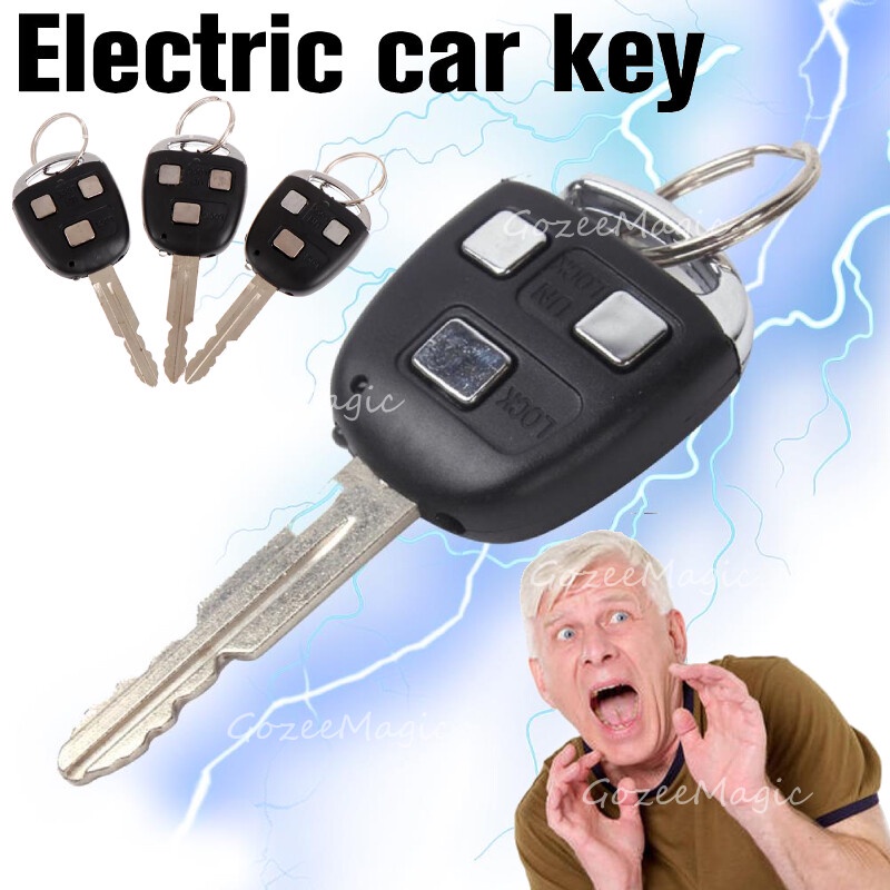 Car Remote Control Key Practical Joke Gag Trick Toy Simulation Electric