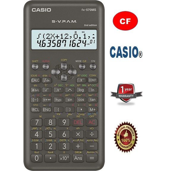 Casio calculator second online edition