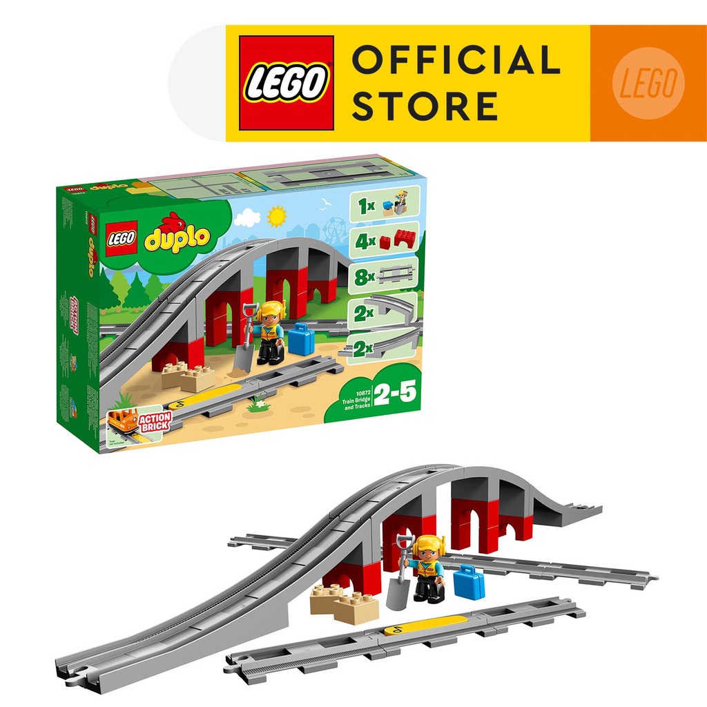 Lego duplo train bridge cheap and tracks