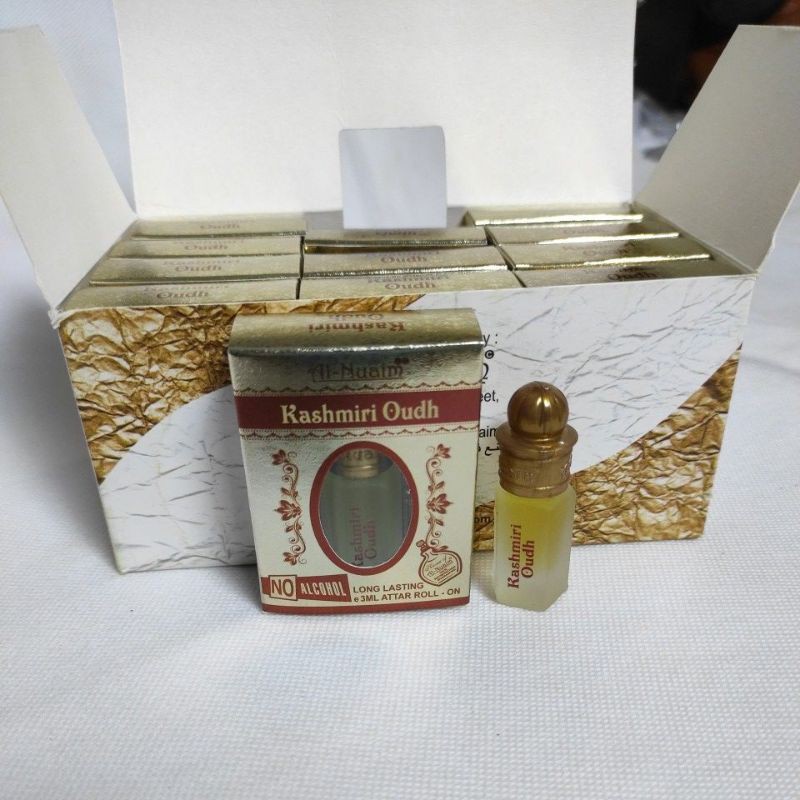 Kashmiri Oudh/ Oud AlNuaim 3ml roll on alcohol free attar wangian oud