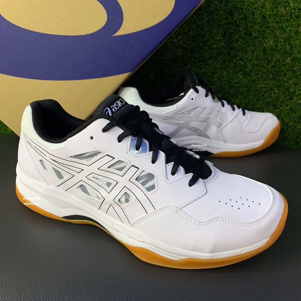 ASICS GEL RENMA (WIDE 2) 1073A046101 WHITEBLACK MEN'S BADMINTON SHOES
