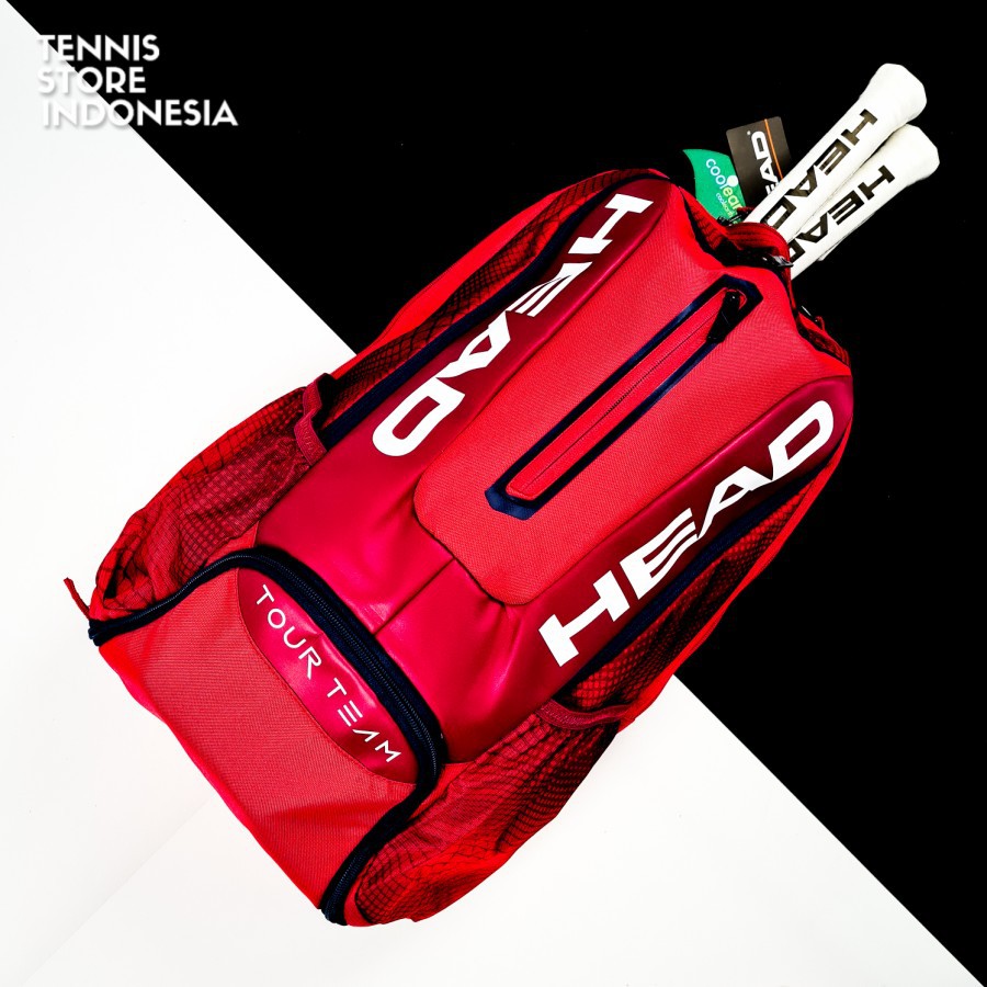 head tour team backpack red