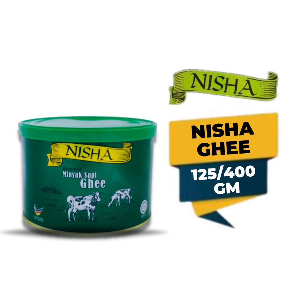 NISHA GHEE MINYAK SAPI 125 GM 400 GM Shopee Malaysia