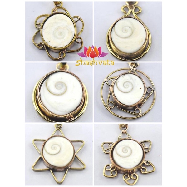 Shashvata Natural (Authentic) Panchdhatu Gomathi Chakra Pendant ...