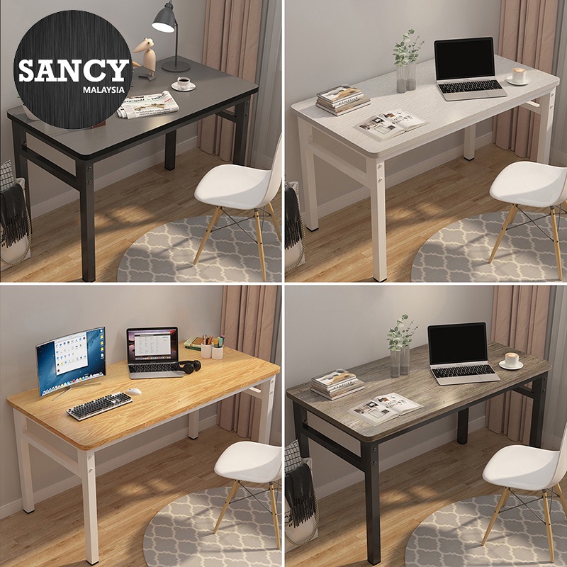SANCY 100cm Computer Table Minimalist Design Large Ergonomic Student ...