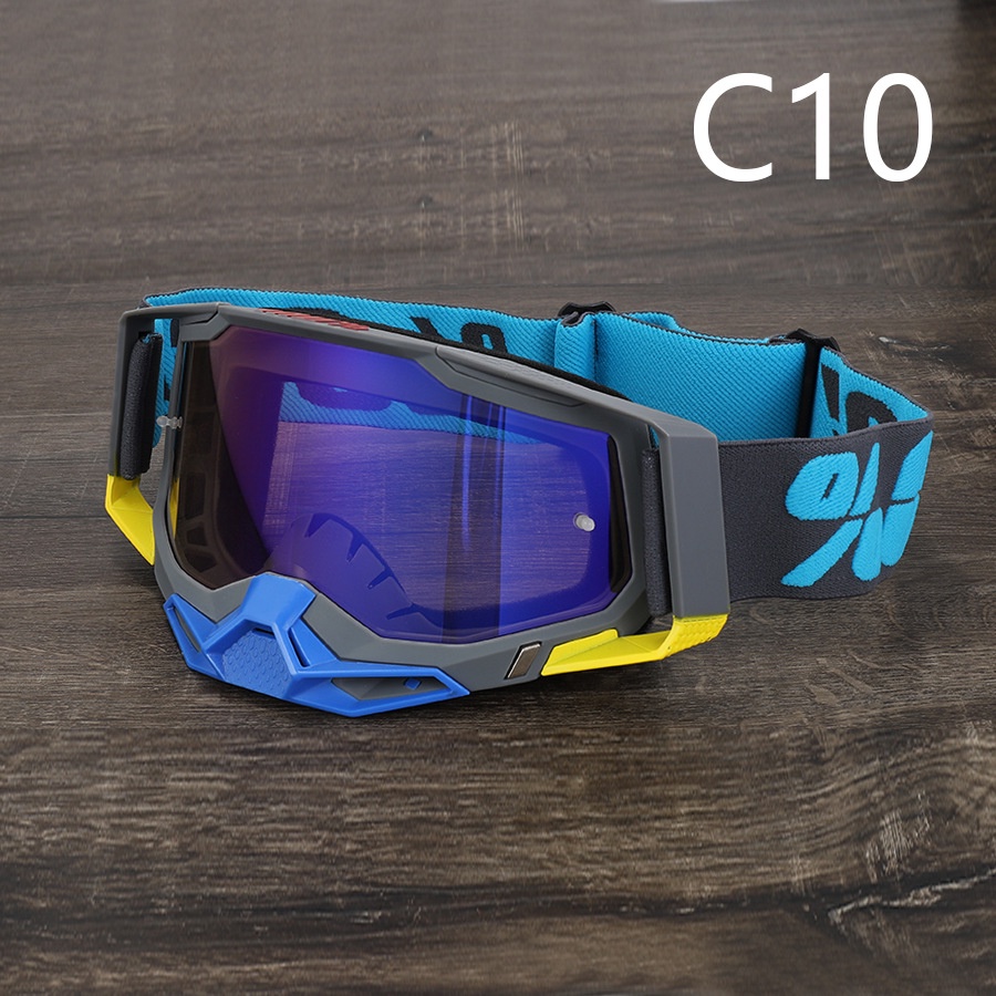 Motocross Goggles For Atv Utv Mtb Off Road Motorcycle Racing - Foto 11