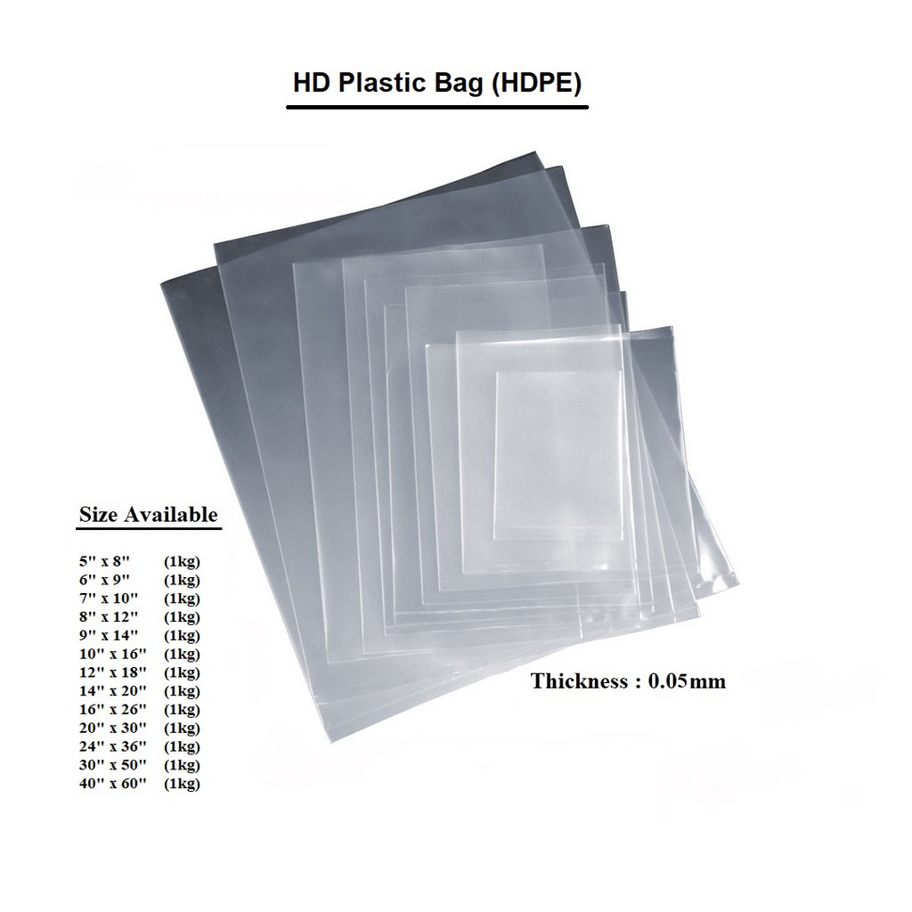 HD Plastic Bag / Food Packaging Plastic Bag / Foods And Drinks Plastic ...