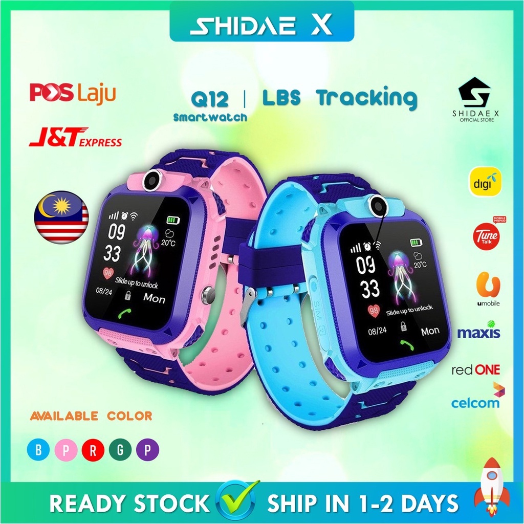 Smart watch store kids q12