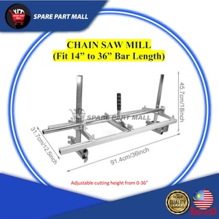 CHAIN SAW: SAWMILL FIT 14” TO 24”/ 36” / 48