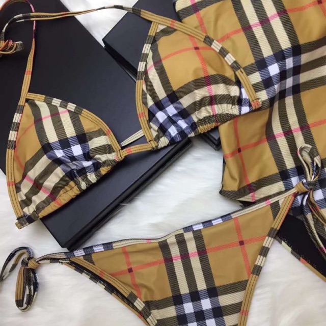 Burberry Bikini Beachwear Shopee Malaysia