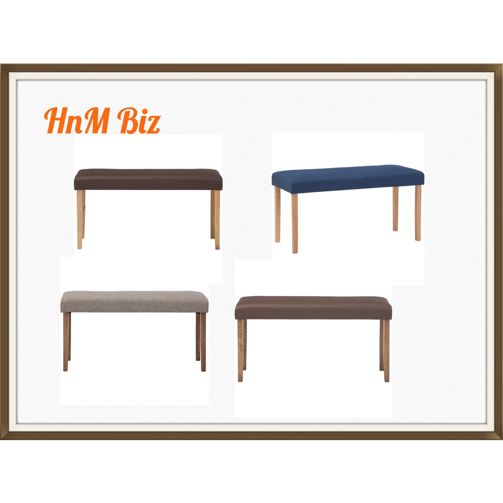 🔥Ready Stock🔥*HnM*LENORE Bench Chair / Long Bench Chair / Dining Chair