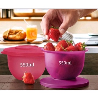 Tupperware Ultimate Mixing Bowl 8959 Flat Bottom 40 cup Purple