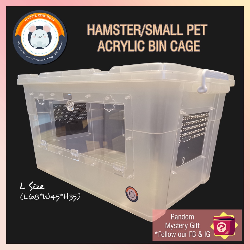 Diy bin cage outlet hamster