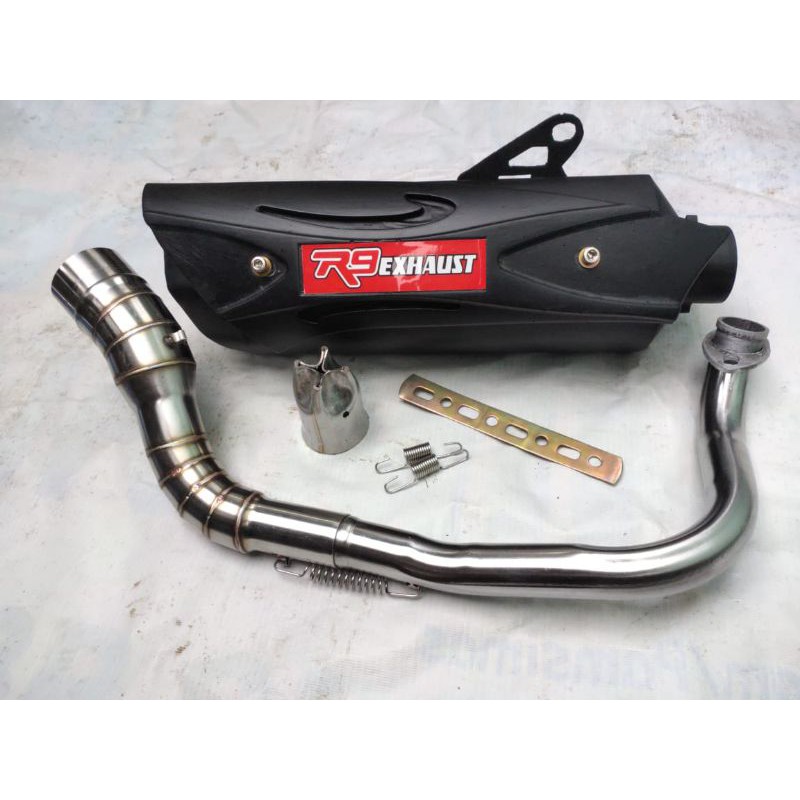 Exhaust racing r9 misano full set pnp vario pcx nmax aerox gsx vixion ...