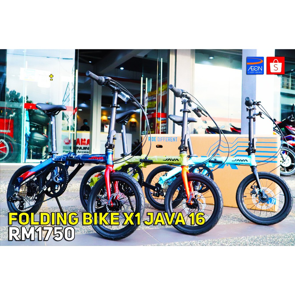 Java x1 folding bike clearance