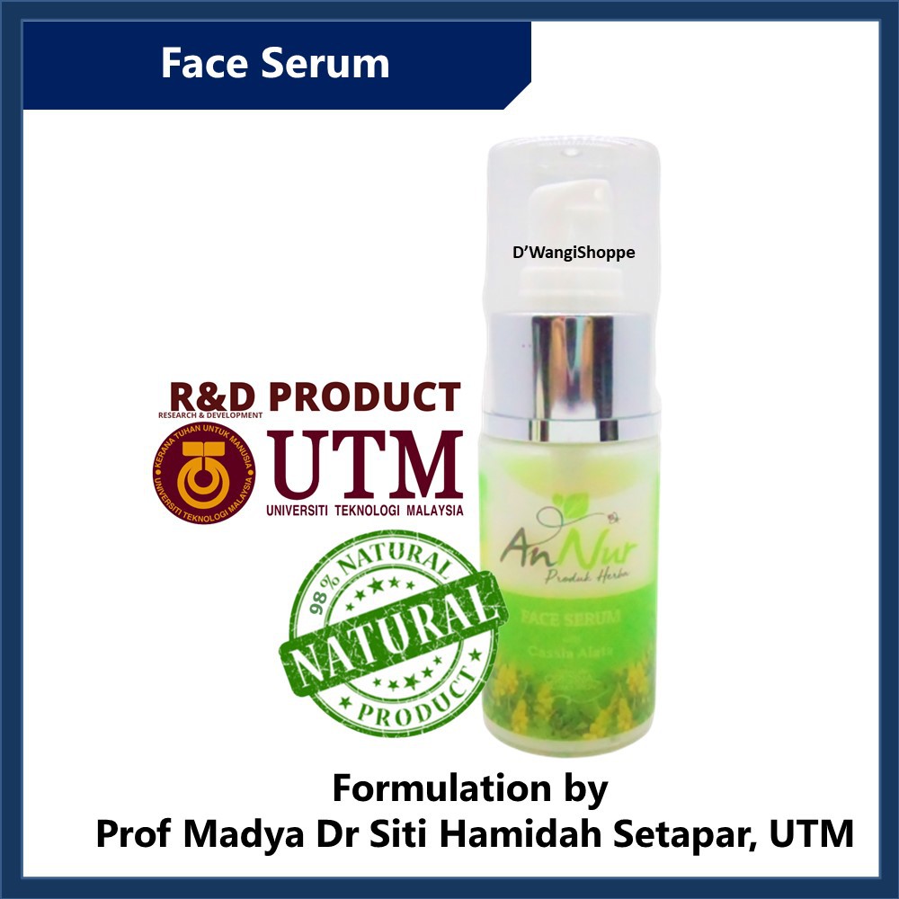 [HOT ITEM!!] ANNUR Face Serum Daun Gelenggang Cassia alata Acne Scars ...