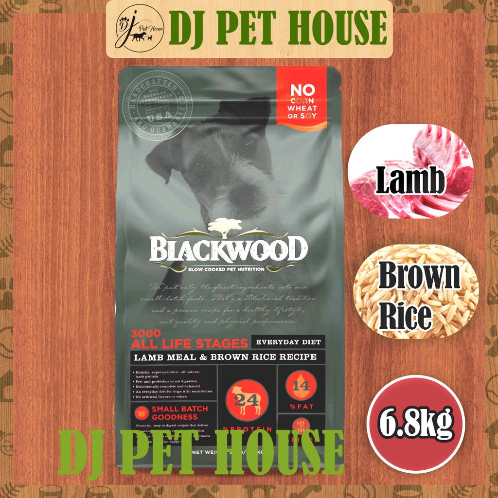 Blackwood 3000 Lamb Meal & Brown Rice Dog Food