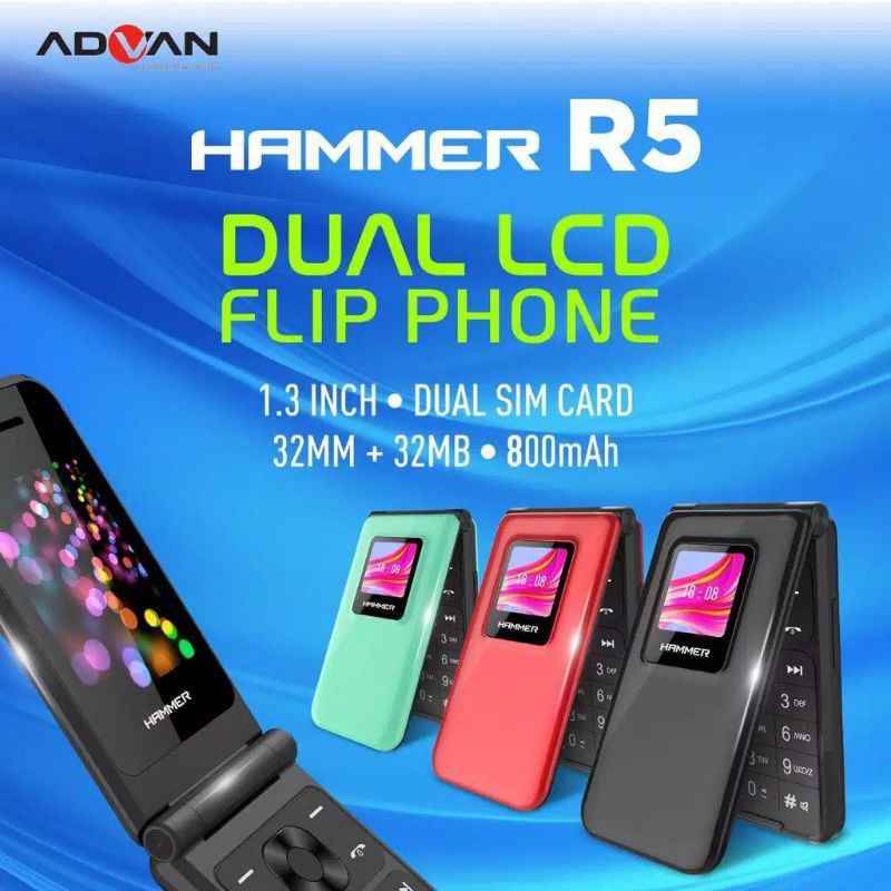 Advan HAMMER R5 FLIP 100% ORIGINAL Official Warranty | Shopee Malaysia