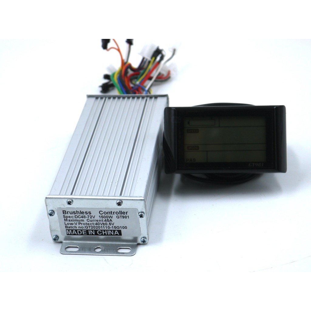 Greentime 72V 1500W 45A Brushless DC Motor Controller Ebike Controller ...