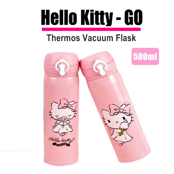 (READY STOCK) Hello Kitty Thermos Stainless Steel Bottle Thermos Flask