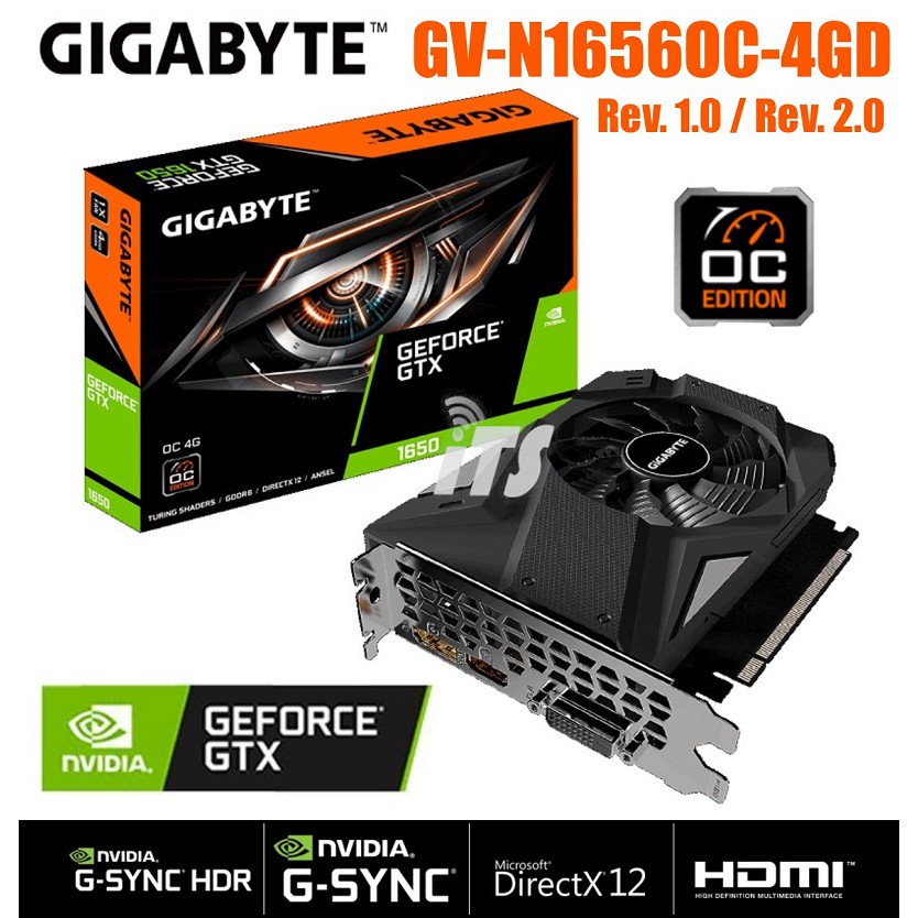 Gtx 1650 best sale rev 2.0