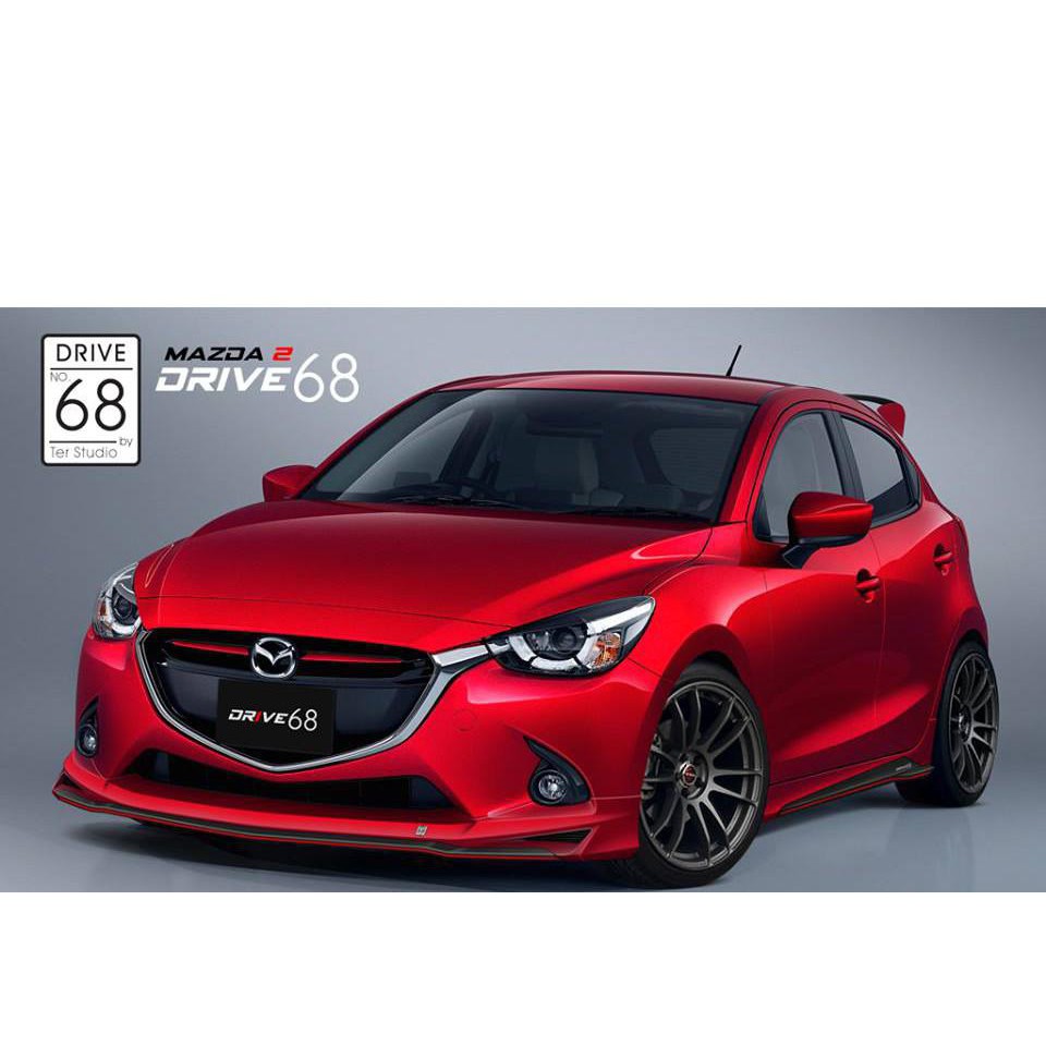 Drive 68 - Mazda 2 (2017) - Full Body Kit Set ( Untuk Postage yg lagi murah  sila pm admin ) | Shopee Malaysia