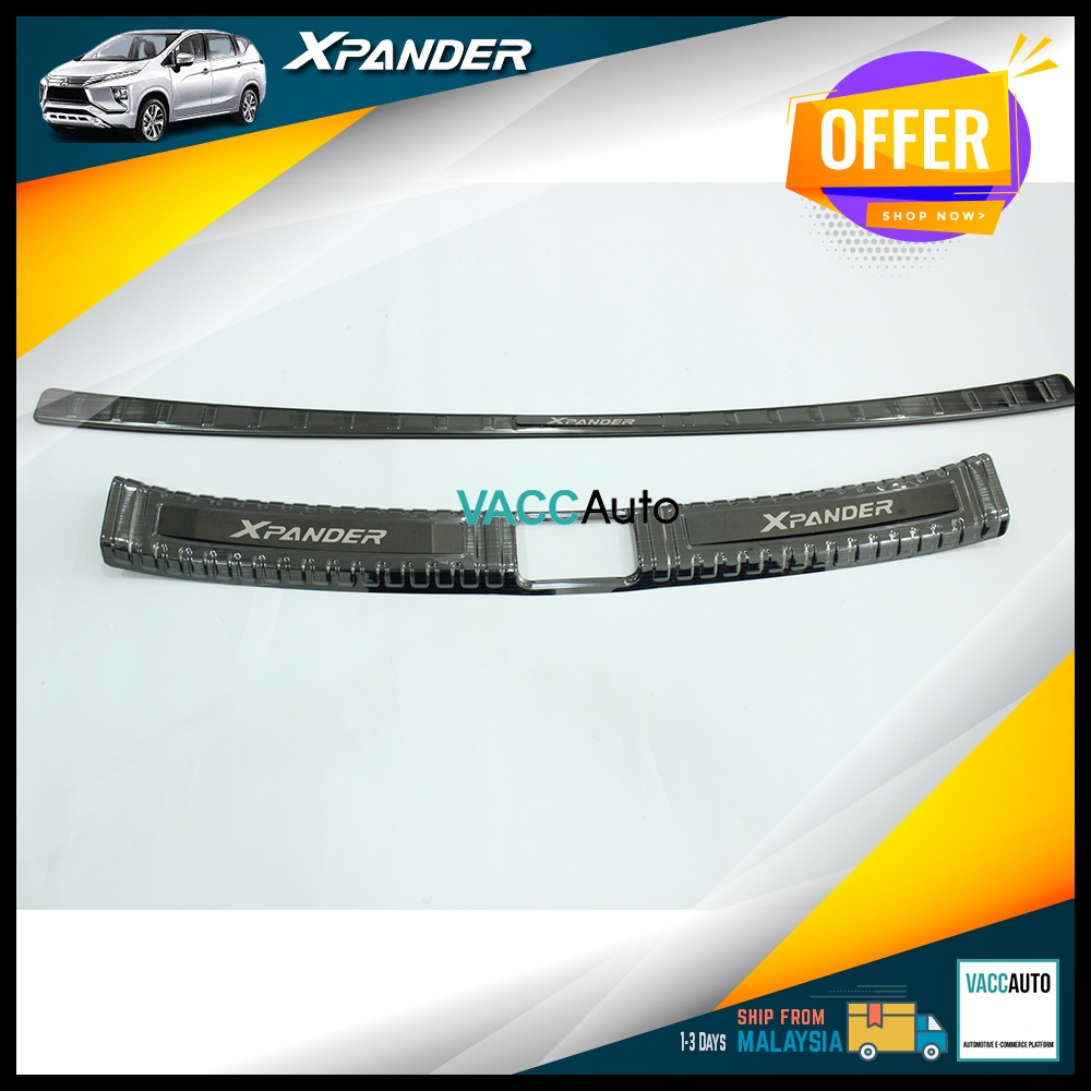 Mitsubishi Xpander NC 2020-2025 Rear Bumper Protector - Out Or In Rear ...
