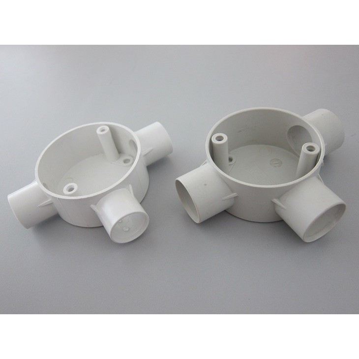 PVC 3 WAY TEE BOX 20MM WIRING CONDUIT FITTINGS Shopee Malaysia