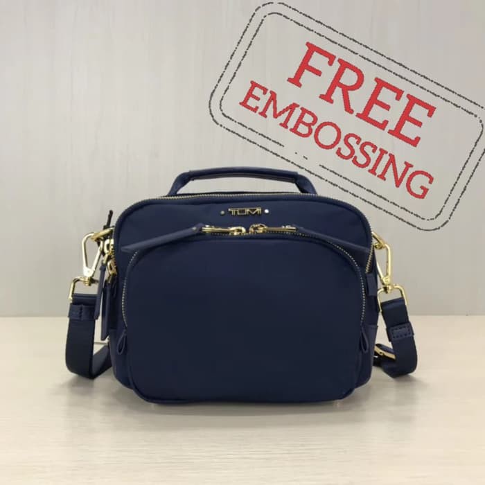 Tumi VOYAGUER TROY CROSSBODY BLUE TUMI BAGWomen's TUMI BAGSLING BAG