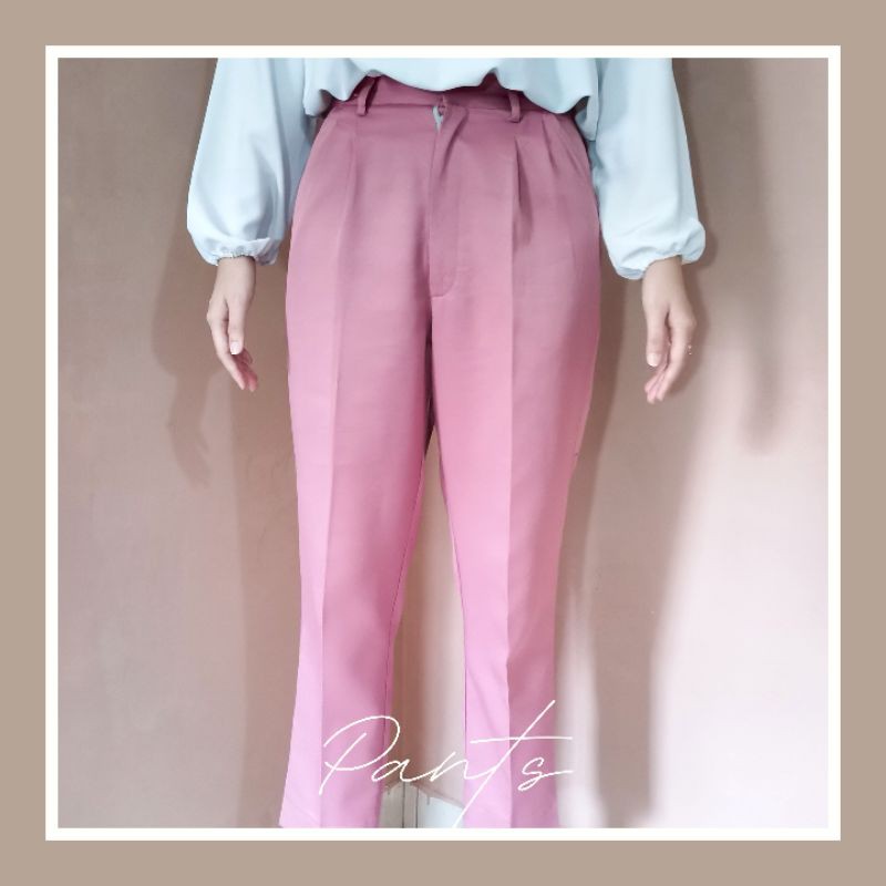 Pink Vintage Pants (THRIFT ITEM)