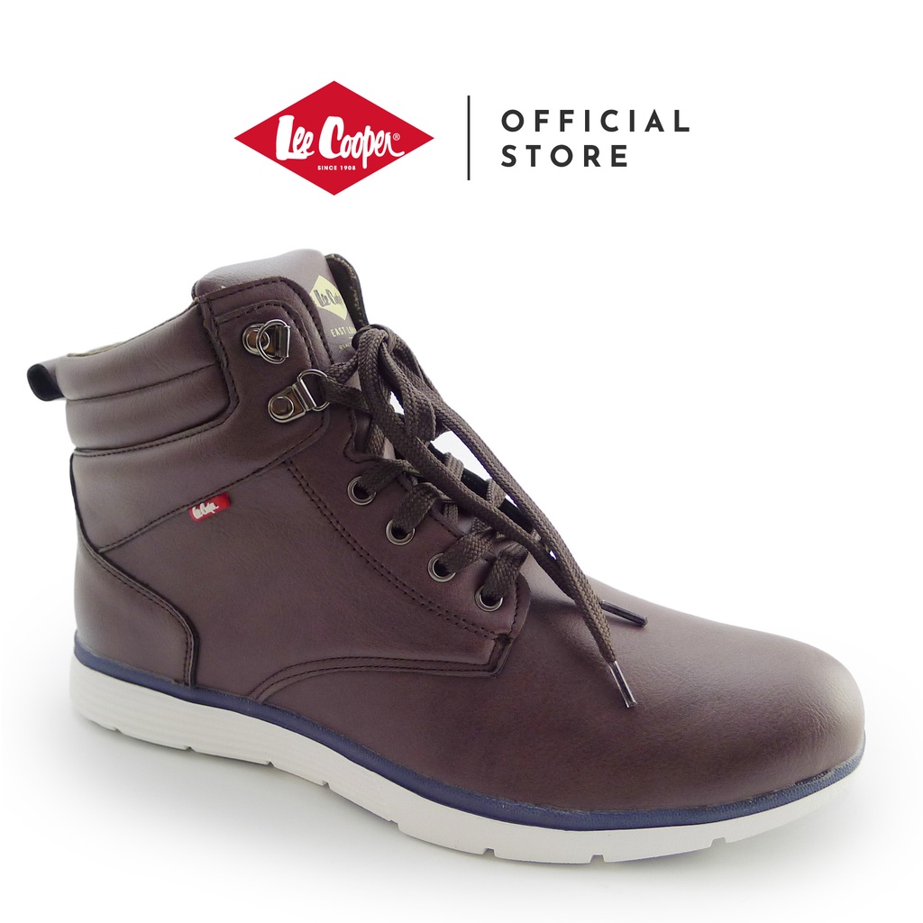 LAST CHANCE Lee Cooper Men s High Cut Lace Up Boots HC752 Shopee Malaysia