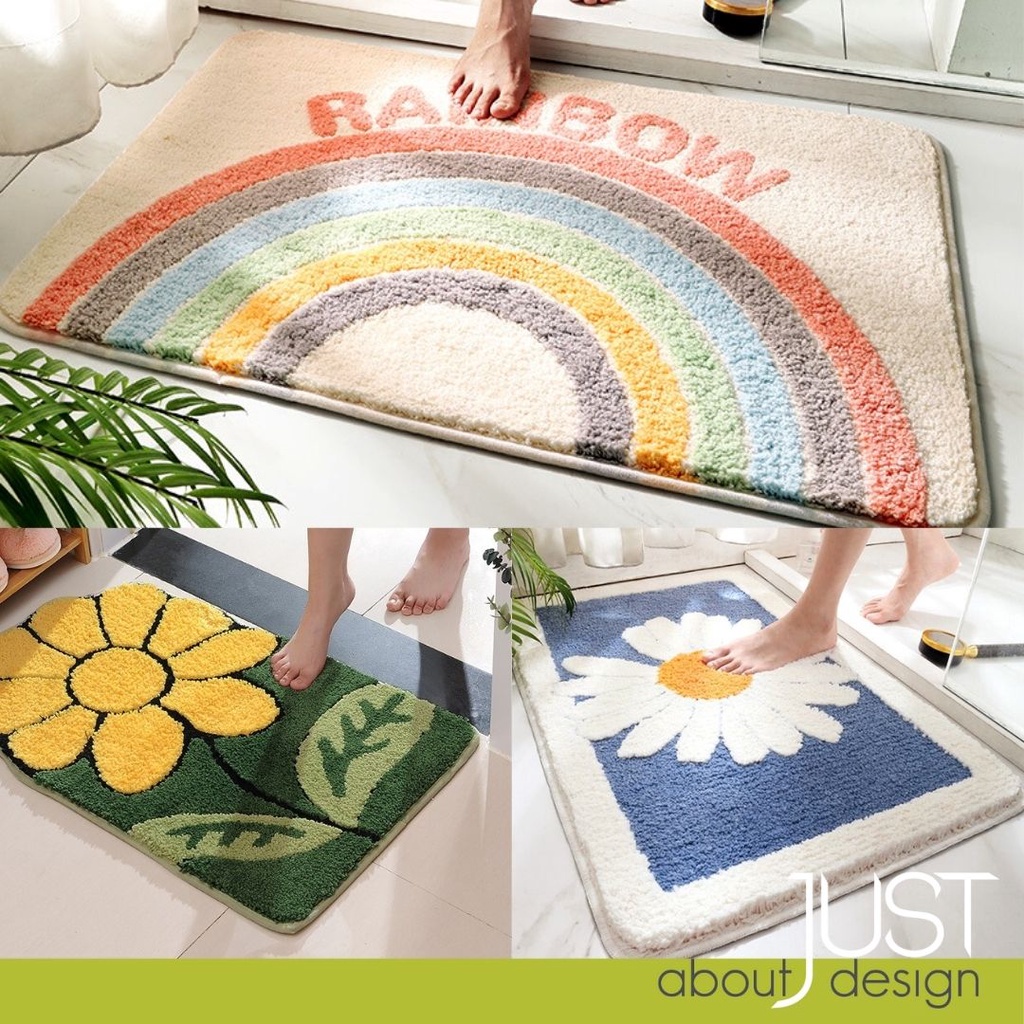 Karpet Penyerap Tikar Lantai Dapur Absorbent Floor Mat Door 50*80cm ...
