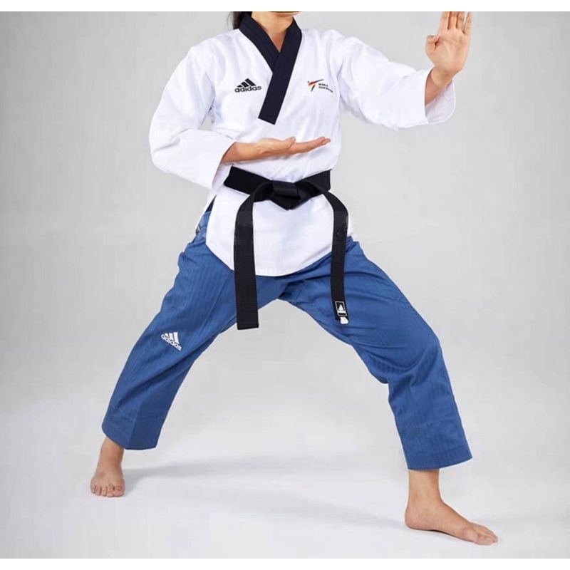 Smeltend Noord Weiland ADIDAS Taekwondo Poomsae Uniform Junior Senior Poomsae Dobok 100% Original  China Version | Shopee Malaysia