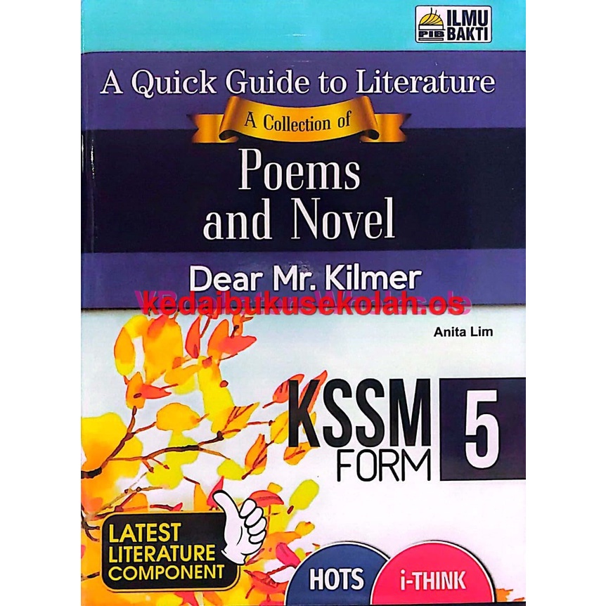 [READY STOCK] ILMU BAKTI A QUICK GUIDE TO LITERATURE SPM FORM 5 @ POEMS