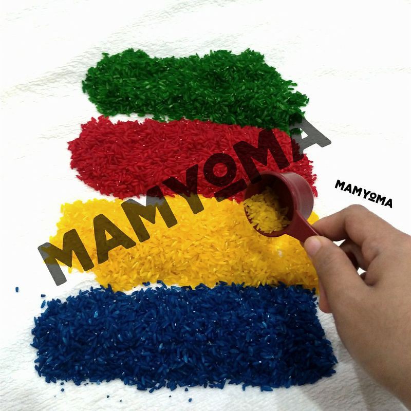 Rainbow Rice / Colorful Rice/ Sorting Colors/ Color Sorting ...