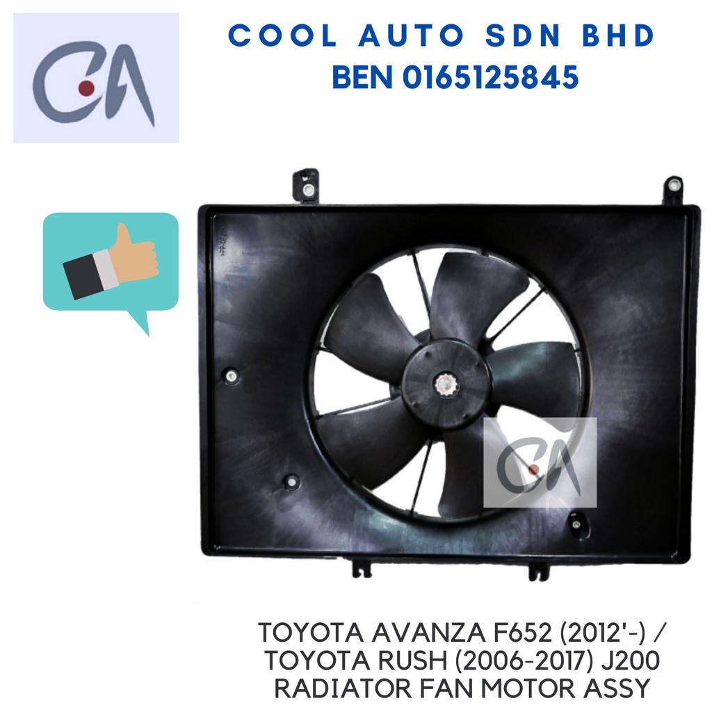 🔥READY STOCK 🔥TOYOTA AVANZA F652 (2012'-) / TOYOTA RUSH (2006-2017 ...