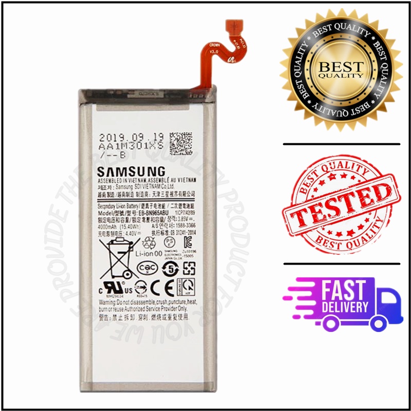 Samsung Galaxy Note 9 N960f Battery Bateri Eb Bn965abu Shopee Malaysia