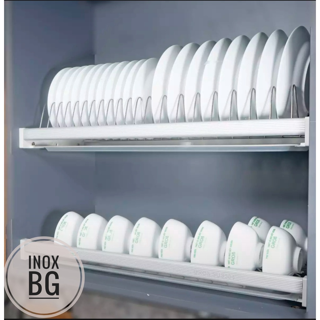 [SUS304] Grob upper cabinet fixed dish rack with INOX304 aluminum frame ...