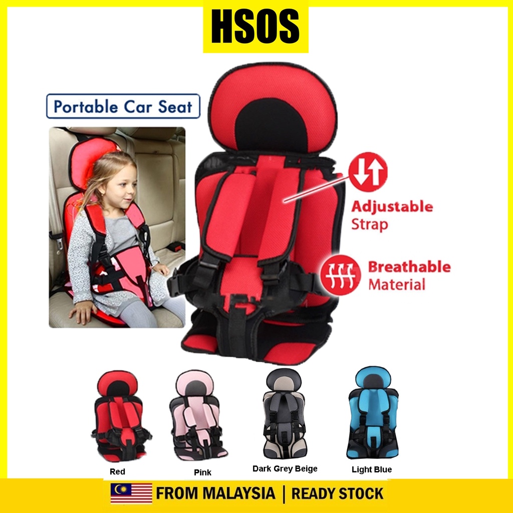 Portable kids car top seat