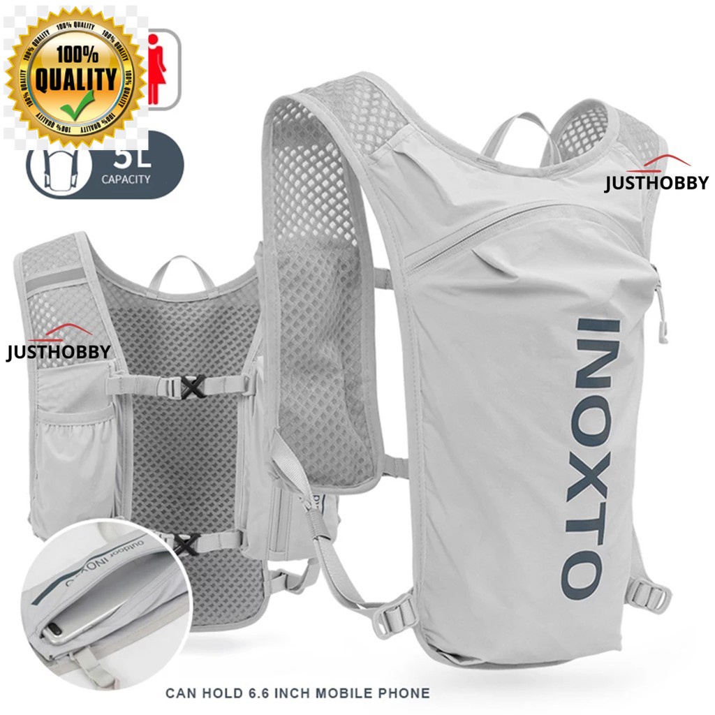 INOXTO 5L Hydration Backpack Lightweight Hydration Bag Running Bag