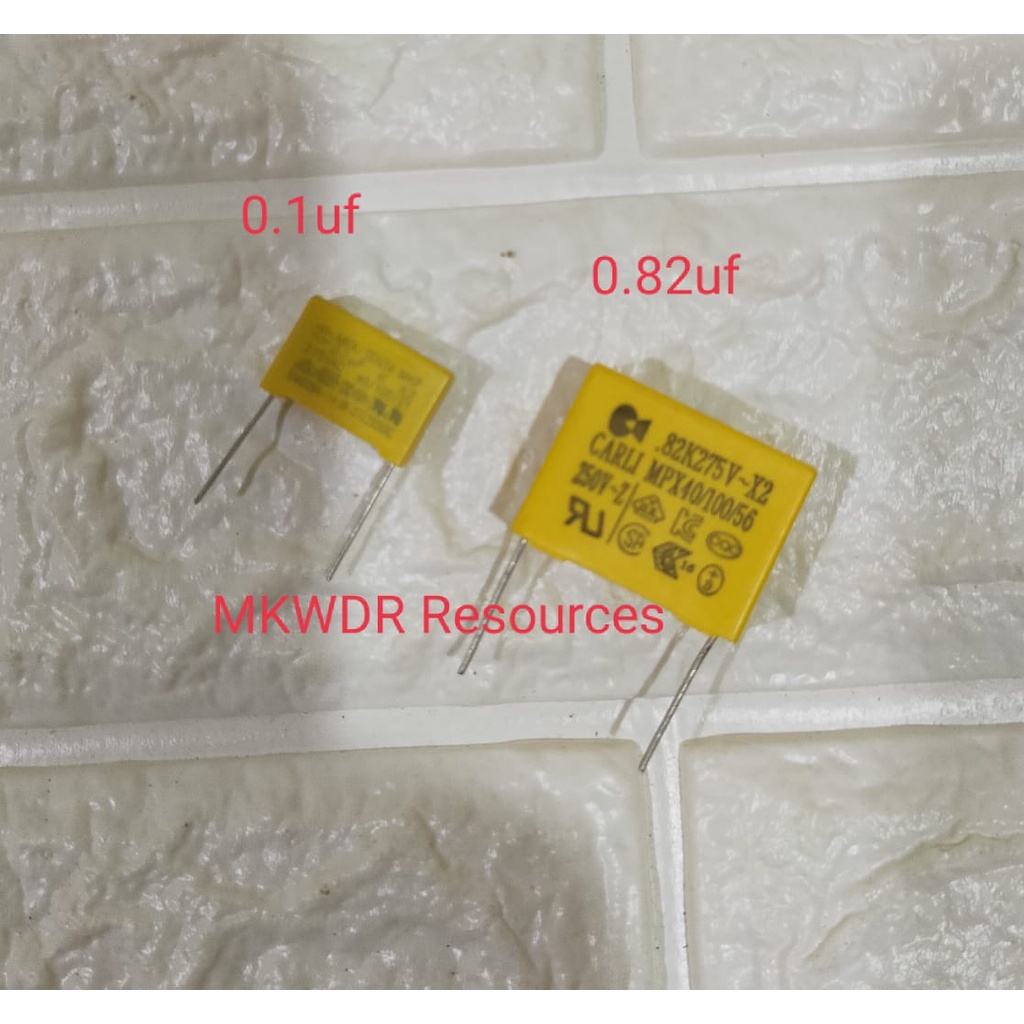 Kapasitor Kipas 0.82uF 0.1uF Compatible KDK Panasonic Fan DIY Shopee