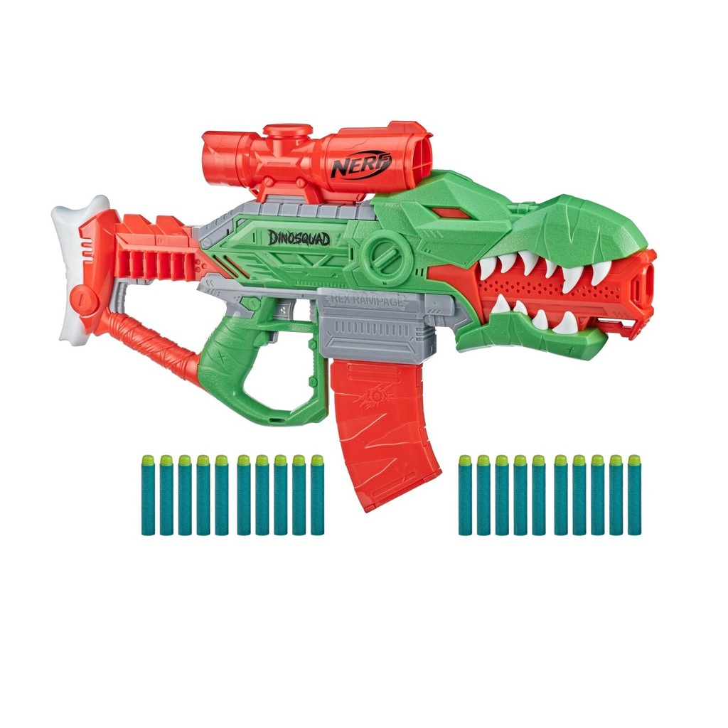 Nerf DinoSquad Rex Rampage Motorized Dart Blaster