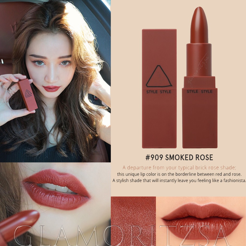 SMOKED ROSE CREAMY MATTE NUDE LIPSTICK HIGH QUALITY | Shopee Malaysia