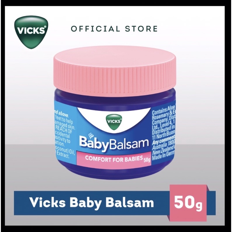 Vicks Baby Balsam Comfort for Babies Care (50g) Shopee Malaysia