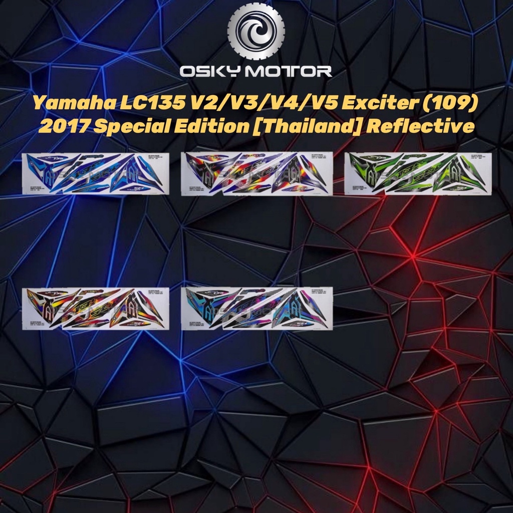 Yamaha LC135 V2/V3/V4/V5 Exciter (109) 2017 Special Edition [Thailand ...