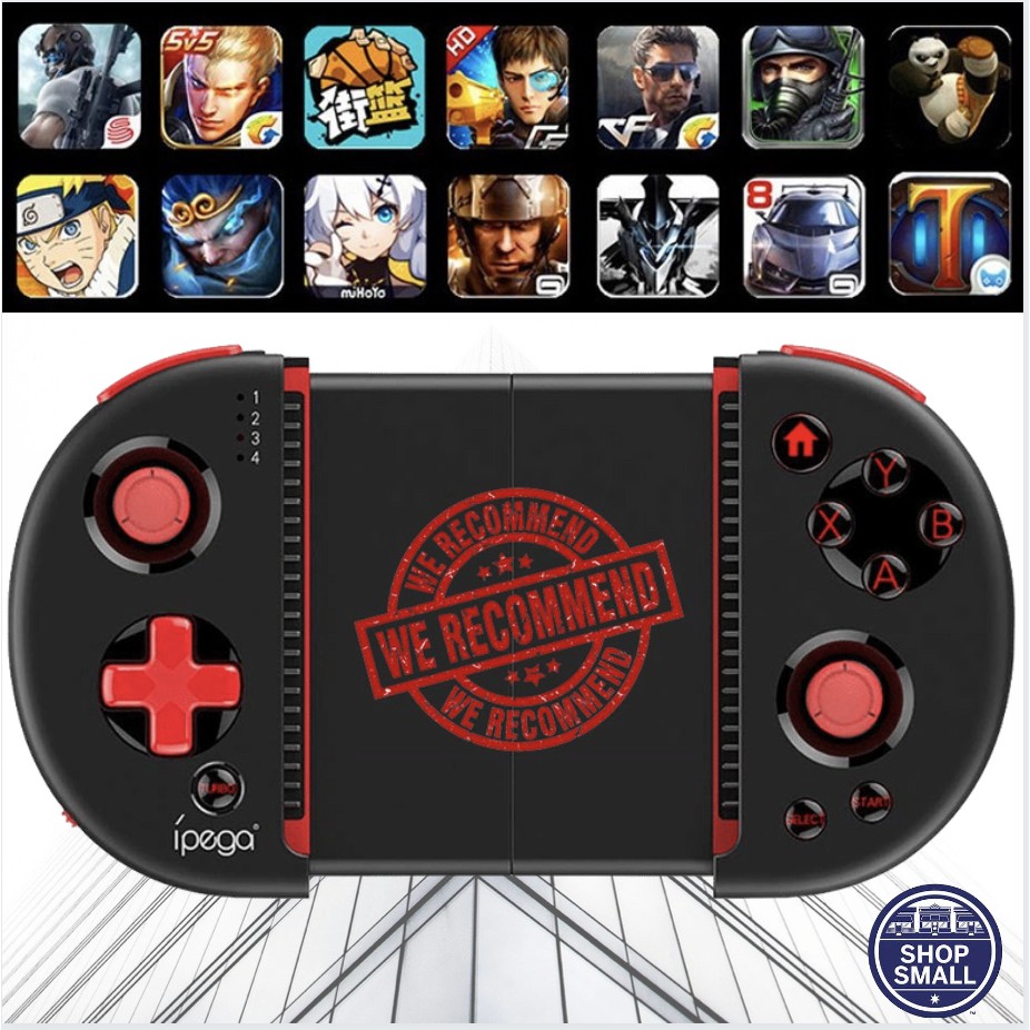 HOT Ipega PG-9087 Wireless Game Controller Gamepad Telescopic Joystick ...