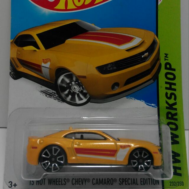 Hot Wheels Chevy Camaro Special Edition Shopee Malaysia